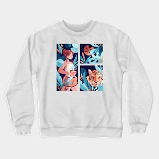 Botanic-Vibes Crewneck Sweatshirt